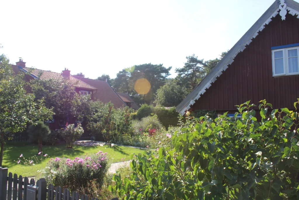 Malerische Idylle in Nidden auf der Kurischen Nehrung