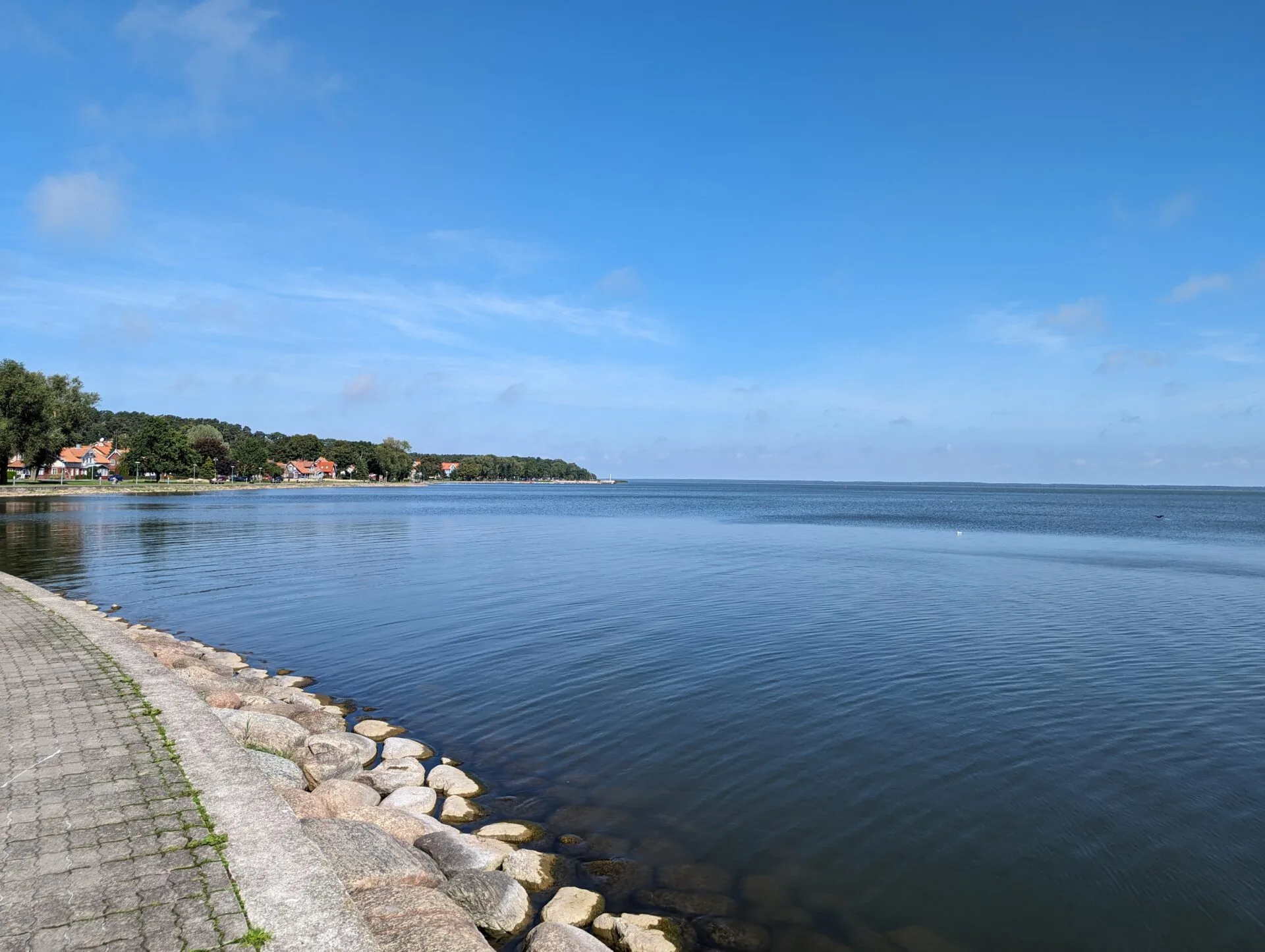 Blick auf das Kurische Haft
