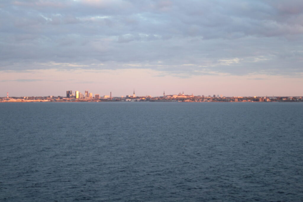 Die Skyline von Helsinki
